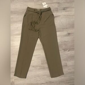 Forever 21 contemporary style slacks.  Olive color. No longer sold st the store